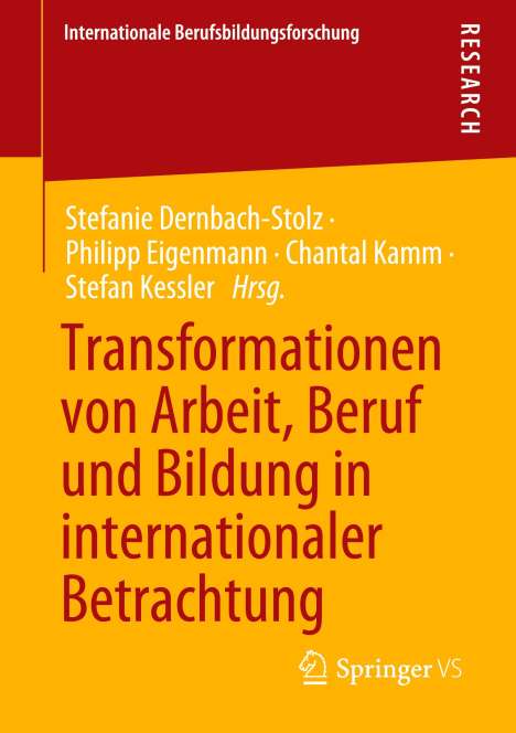 Transformationen von Arbeit, Beruf und Bildung in internationaler Betrachtung, Buch