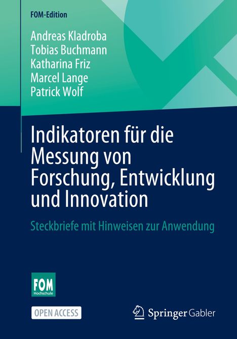 Andreas Kladroba: Indikatoren für die Messung von Forschung, Entwicklung und Innovation, Buch