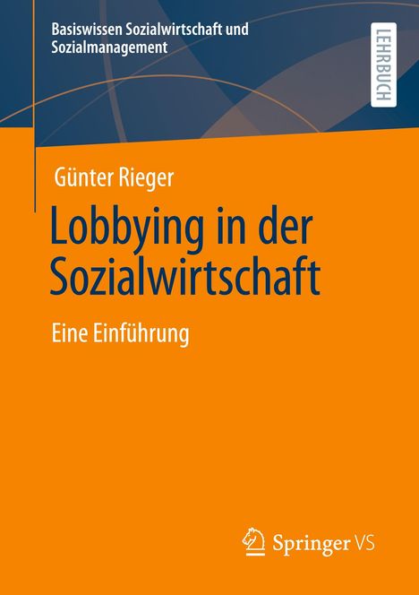 Günter Rieger: Lobbying in der Sozialwirtschaft, Buch