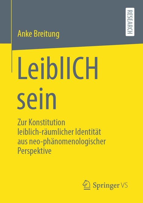 Anke Breitung: LeiblICH sein, Buch