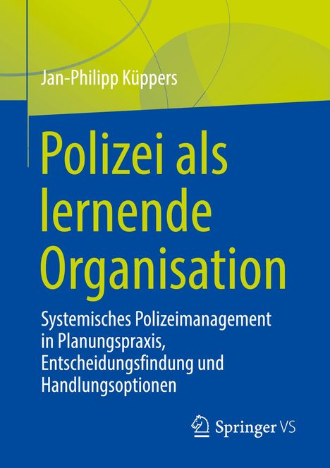 Jan-Philipp Küppers: Polizei als lernende Organisation, Buch