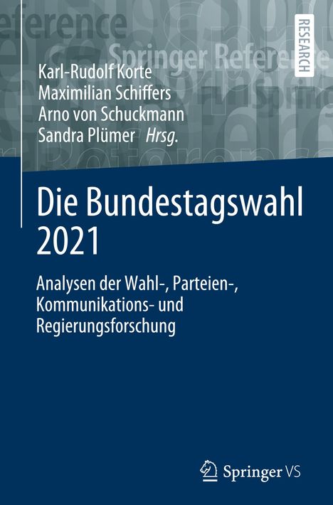 Die Bundestagswahl 2021, Buch
