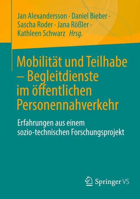 Mobilität und Teilhabe - Begleitdienste im öffentlichen Personennahverkehr, Buch