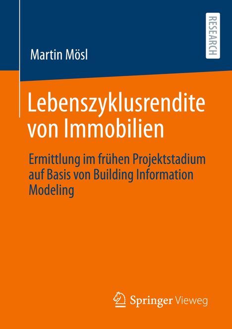 Martin Mösl: Lebenszyklusrendite von Immobilien, Buch