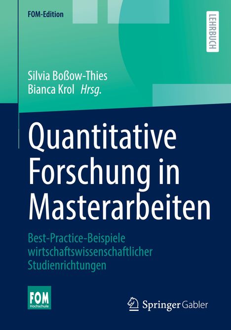 Quantitative Forschung in Masterarbeiten, Buch