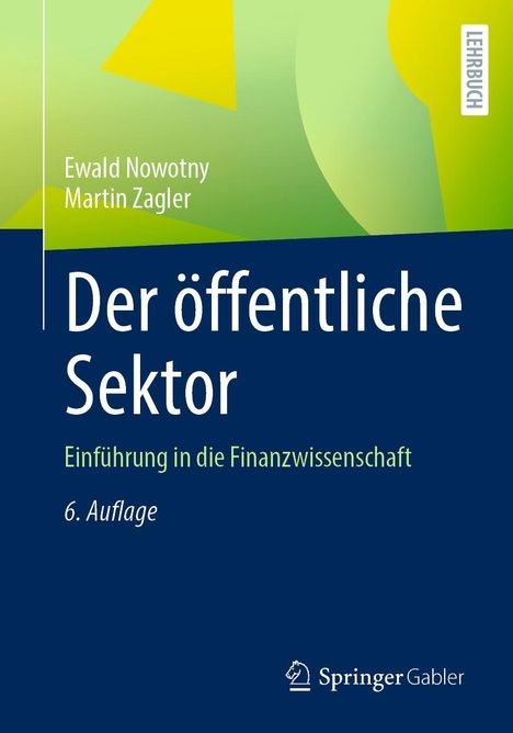 Martin Zagler: Der öffentliche Sektor, Buch
