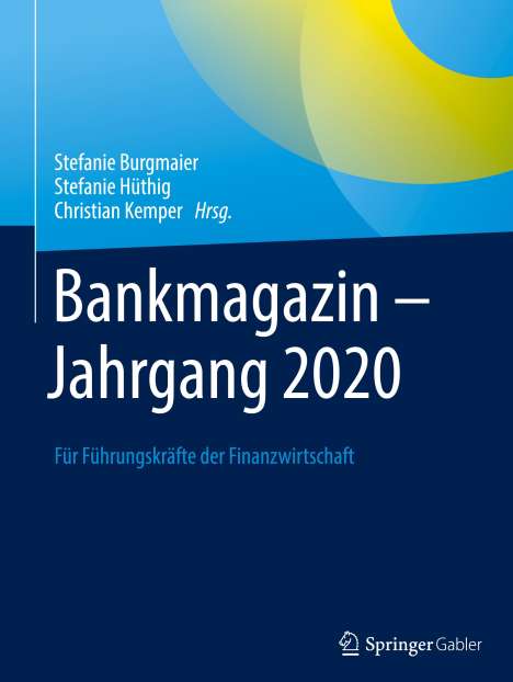 Bankmagazin - Jahrgang 2020, Buch