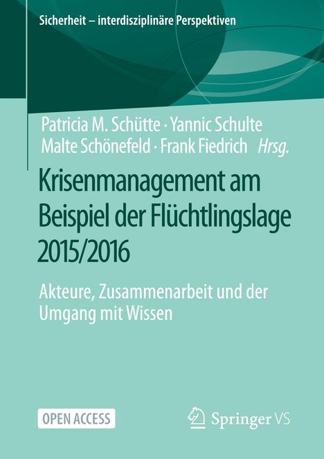 Krisenmanagement am Beispiel der Flüchtlingslage 2015/2016, Buch