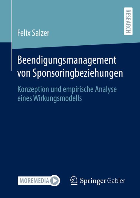 Felix Salzer: Beendigungsmanagement von Sponsoringbeziehungen, Buch