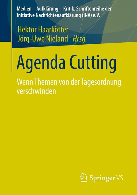 Agenda-Cutting, Buch