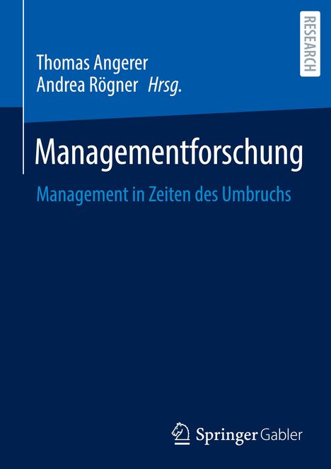 Managementforschung, Buch