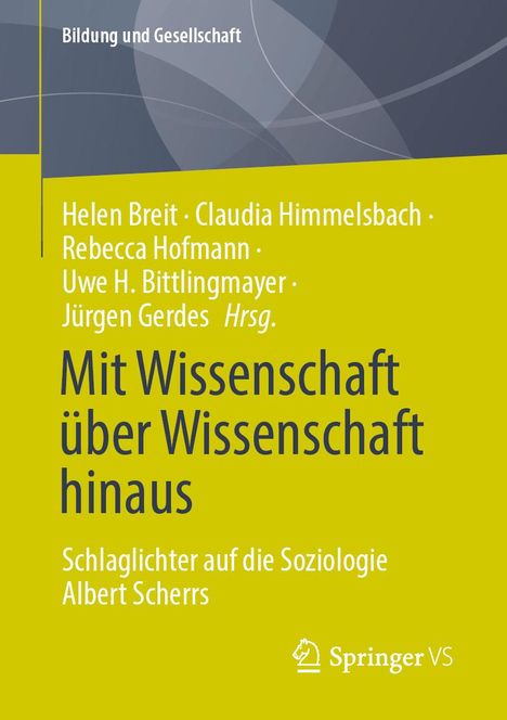 Mit Wissenschaft über Wissenschaft hinaus, Buch