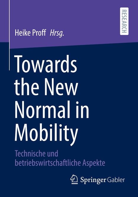 Towards the New Normal in Mobility, Buch