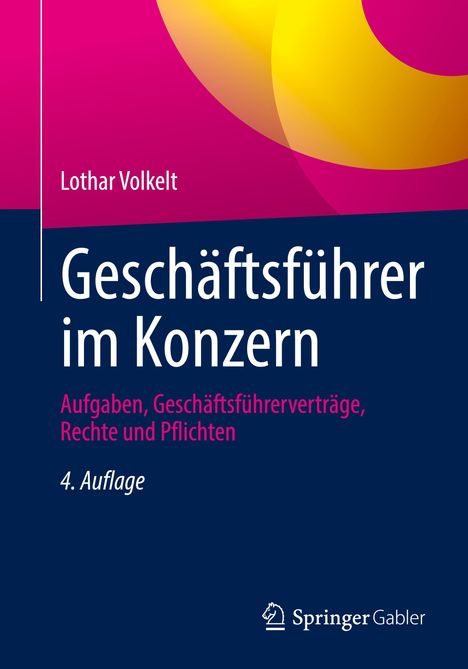 Lothar Volkelt: Geschäftsführer im Konzern, Buch