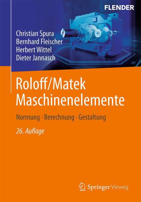 Christian Spura: Roloff/Matek Maschinenelemente, 3 Bücher