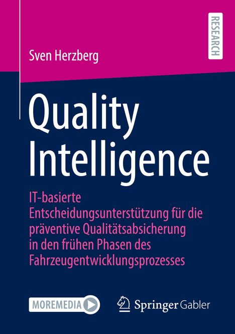 Sven Herzberg: Quality Intelligence, Buch