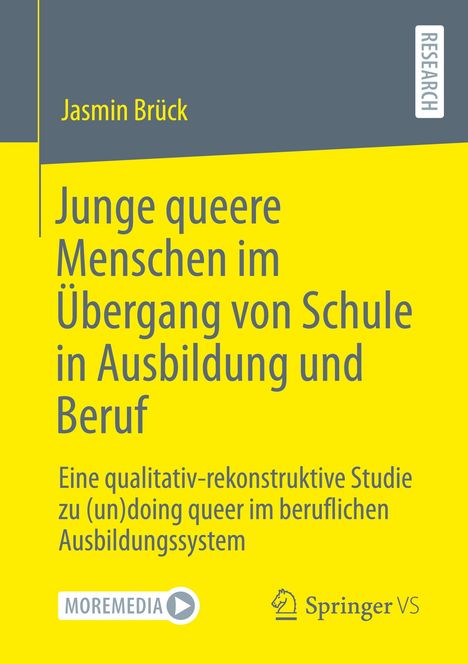 Jasmin Brück: Junge queere Menschen im Übergang von Schule in Ausbildung und Beruf, Buch