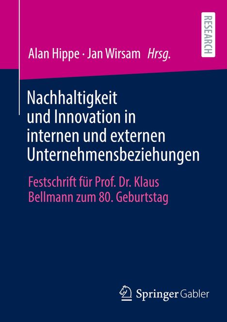 Nachhaltigkeit und Innovation in internen und externen Unternehmensbeziehungen, Buch