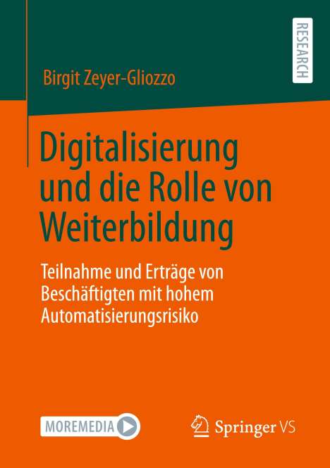 Birgit Zeyer-Gliozzo: Digitalisierung und die Rolle von Weiterbildung, Buch