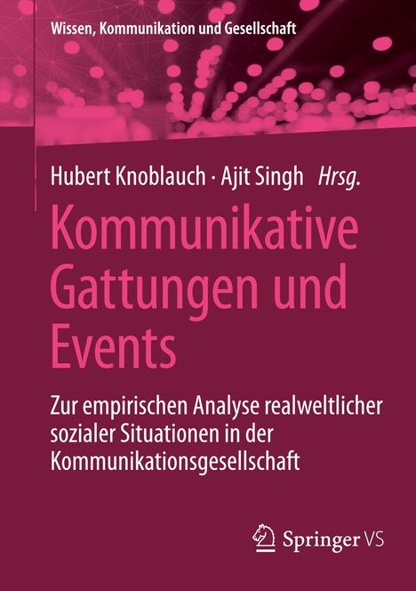 Kommunikative Gattungen und Events, Buch