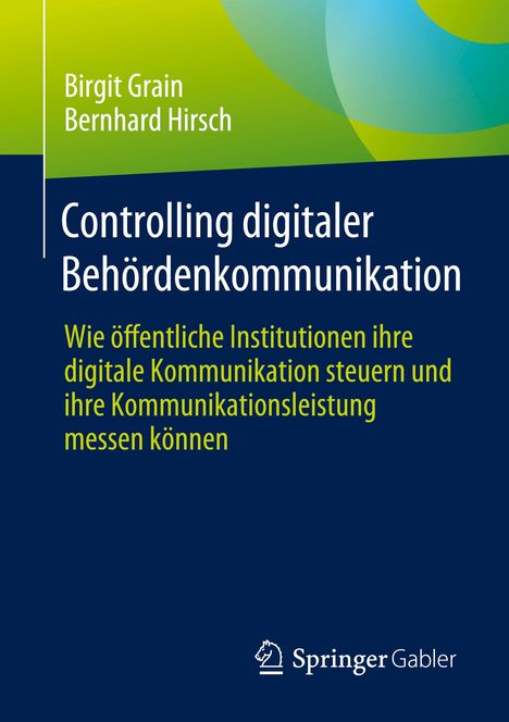 Bernhard Hirsch: Controlling digitaler Behördenkommunikation, Buch