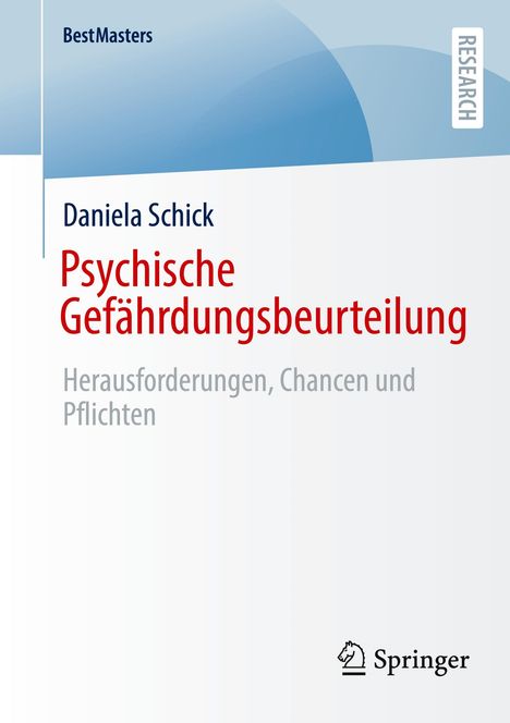 Daniela Schick: Psychische Gefährdungsbeurteilung, Buch
