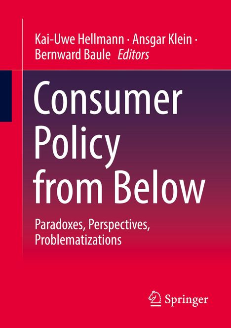 Consumer Policy from Below, Buch