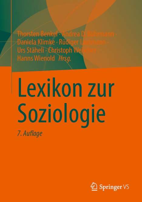 Lexikon zur Soziologie, Buch