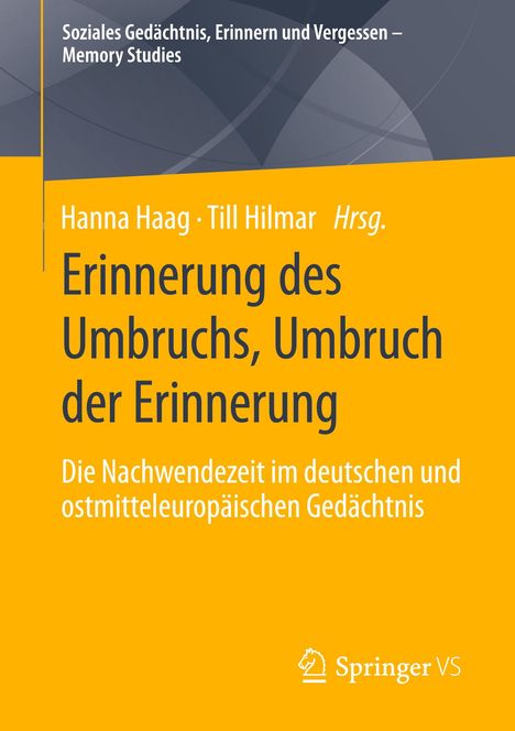 Erinnerung des Umbruchs, Umbruch der Erinnerung, Buch