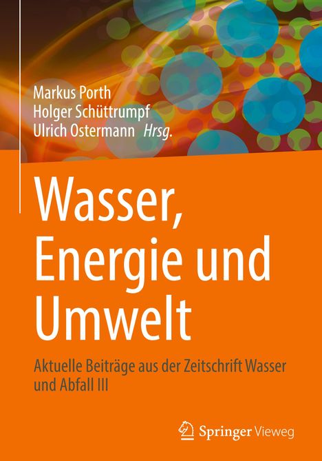 Wasser, Energie und Umwelt, Buch