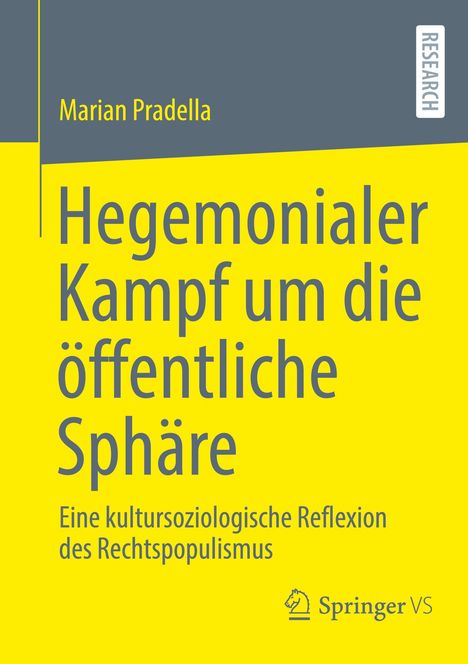 Marian Pradella: Hegemonialer Kampf um die öffentliche Sphäre, Buch