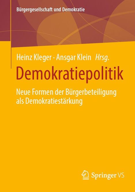 Demokratiepolitik, Buch