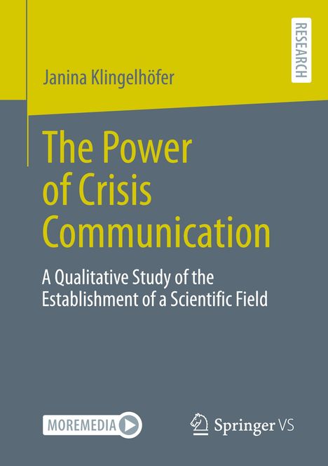 Janina Klingelhöfer: The Power of Crisis Communication, Buch