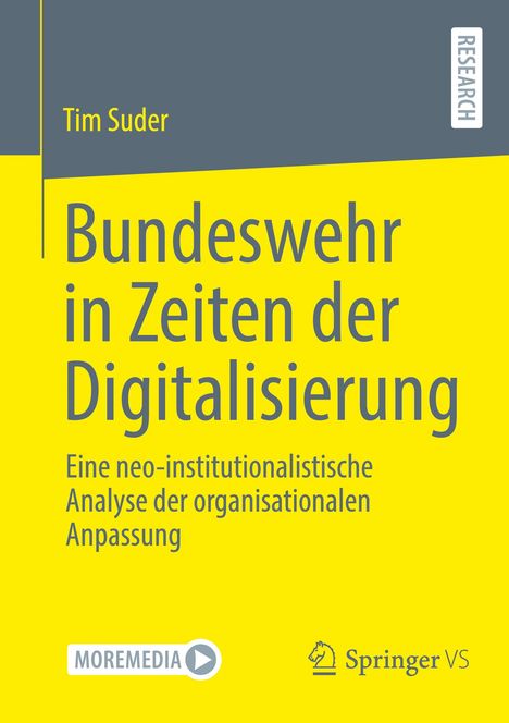 Tim Suder: Bundeswehr in Zeiten der Digitalisierung, Buch