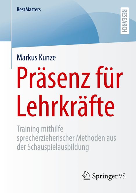 Markus Kunze: Präsenz für Lehrkräfte, Buch