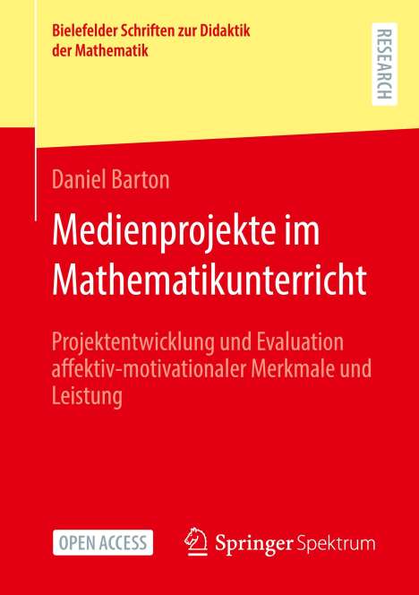 Daniel Barton: Medienprojekte im Mathematikunterricht, Buch