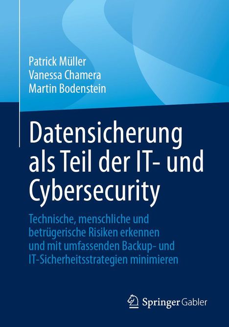 Patrick Müller: Datensicherung als Teil der IT- und Cybersecurity, Buch