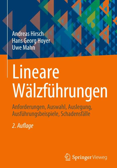 Andreas Hirsch: Lineare Wälzführungen, Buch