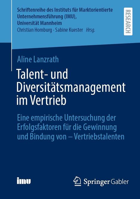 Aline Lanzrath: Lanzrath, A: Talent- und Diversitätsmanagement im Vertrieb, Buch