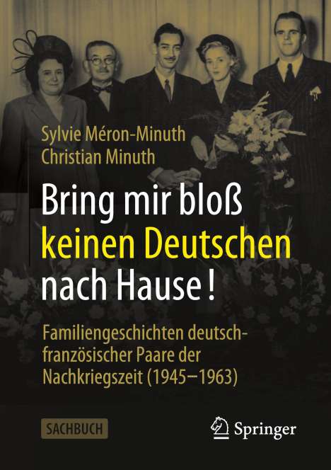 Sylvie Méron-Minuth: Bring mir bloß keinen Deutschen nach Hause!, Buch