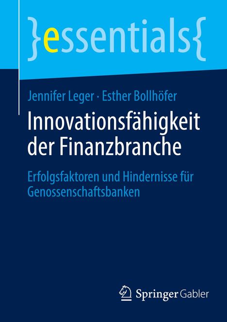 Esther Bollhöfer: Innovationsfähigkeit der Finanzbranche, Buch