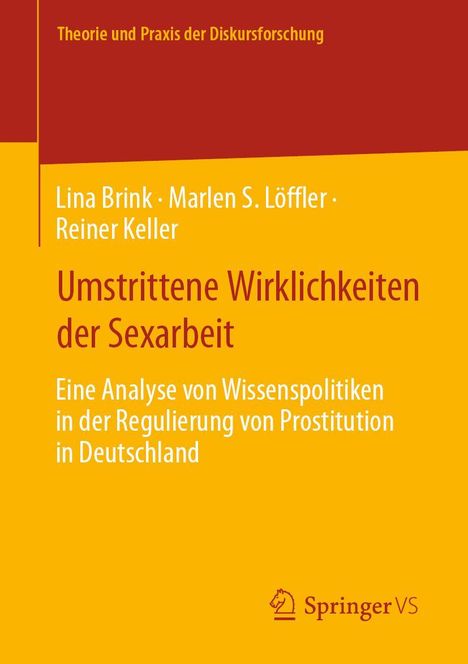 Lina Brink: Umstrittene Wirklichkeiten der Sexarbeit, Buch