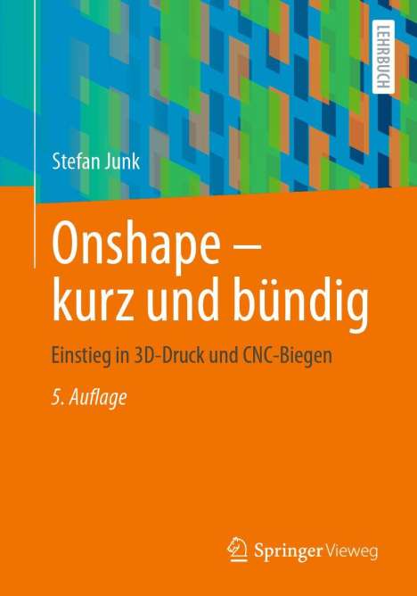Stefan Junk: Onshape - kurz und bündig, Buch