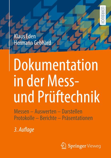 Hermann Gebhard: Dokumentation in der Mess- und Prüftechnik, Buch