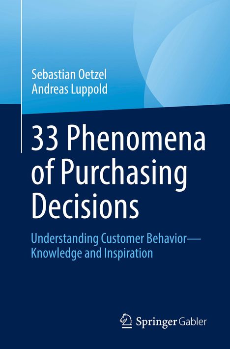 Andreas Luppold: 33 Phenomena of Purchasing Decisions, Buch