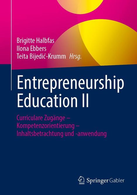 Entrepreneurship Education II, Buch