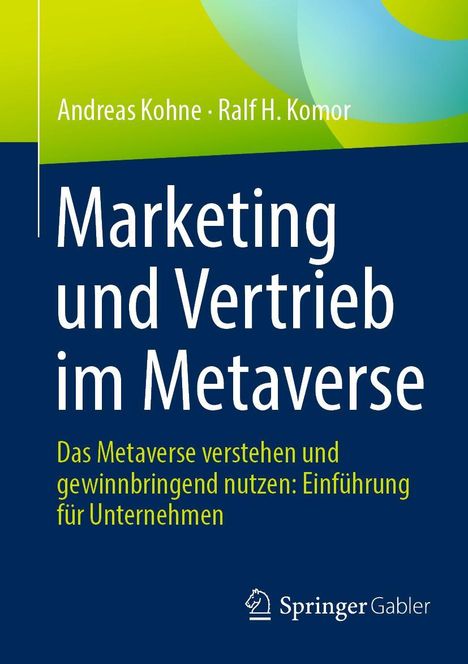 Andreas Kohne: Marketing und Vertrieb im Metaverse, Buch