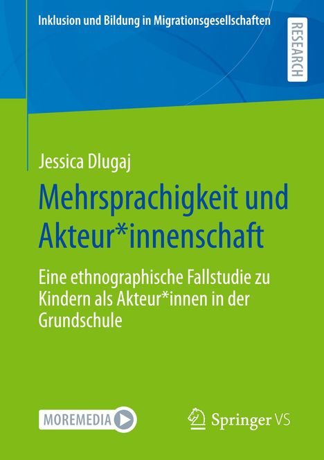 Jessica Dlugaj: Mehrsprachigkeit und Akteur*innenschaft, Buch