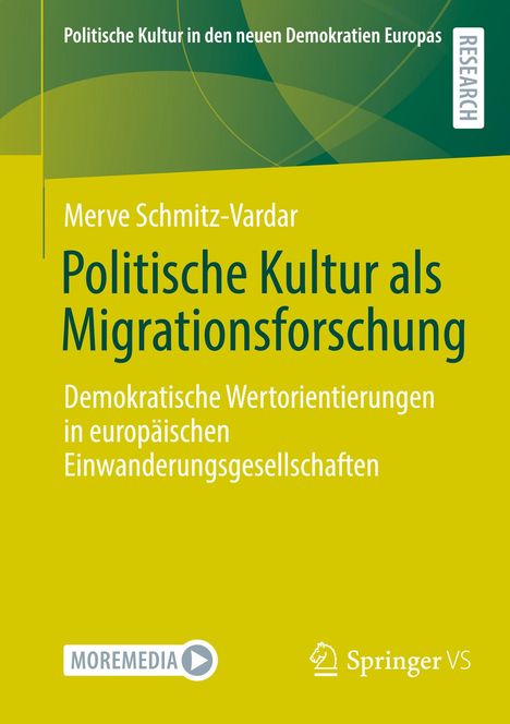 Merve Schmitz-Vardar: Politische Kultur als Migrationsforschung, Buch