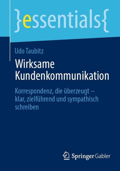 Udo Taubitz: Wirksame Kundenkommunikation, Buch